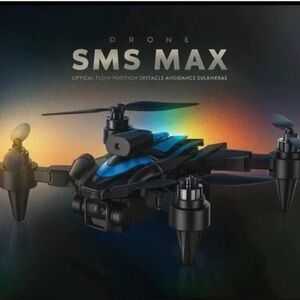 SMS 4K Drone w/ Obstacle Avoidance – Black